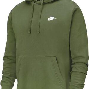 Nike Women Olive Green Hoodie